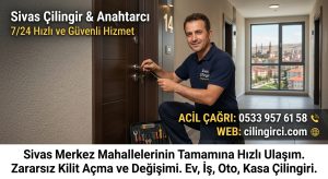 Sivas çilingir numarası